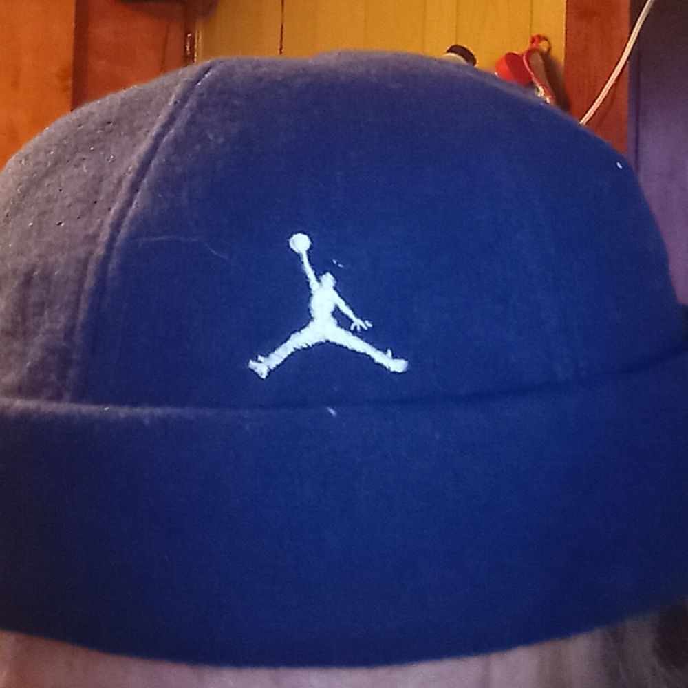 Vintage Navy Blue Jordan Jumpman Hat S8WDI Large